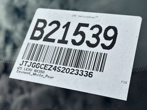 Certified 2025 Lexus NX 350 AWD w/ Accessory Package (Z2) image 22