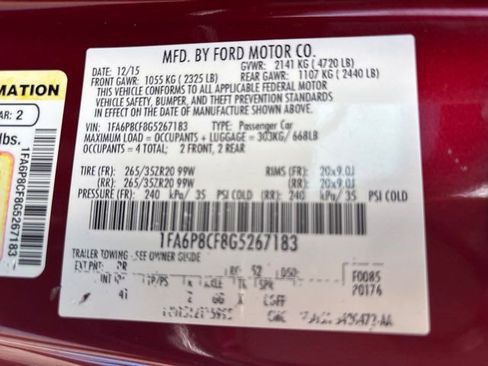 Used 2016 Ford Mustang GT Premium RWD image 49