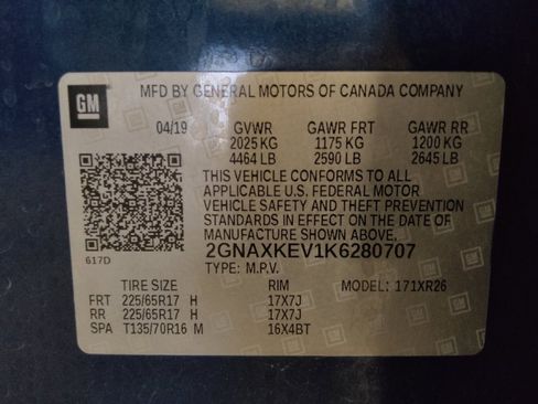 Used 2019 Chevrolet Equinox LT FWD image 33