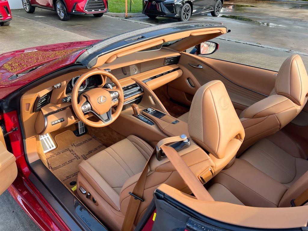 Certified 2021 Lexus LC 500 Convertible w/ Touring Package RWD image 21