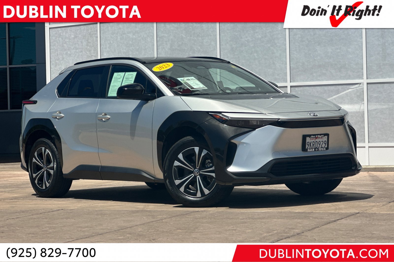 Certified 2023 Toyota bZ4X FWD w/ Weather Package image 1