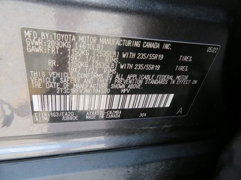 Used 2022 Toyota RAV4 XLE Premium FWD image 21