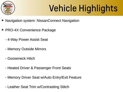 Used 2023 Nissan Titan PRO-4X w/ Pro-4x Convenience Package AWD/4WD image 8