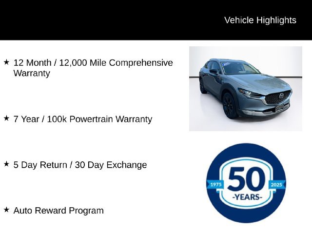 Used 2025 MAZDA CX-30 AWD 2.5 S w/ Preferred Package image 12
