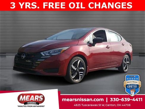 New 2025 Nissan Versa SR w/ Trunk Package image 1