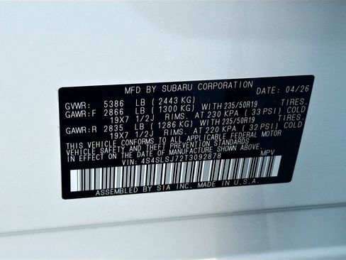 New 2026 Subaru Forester Sport AWD/4WD image 31