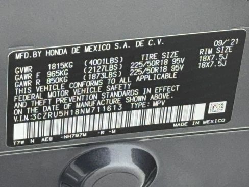 Used 2022 Honda HR-V Sport image 52