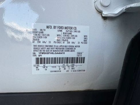 Used 2020 Ford Explorer Limited AWD/4WD image 24