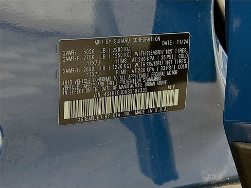 Used 2025 Subaru Outback Wilderness AWD/4WD image 33