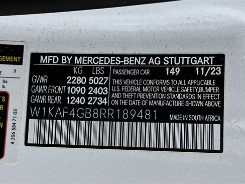 Used 2024 Mercedes-Benz C 300 Sedan image 12