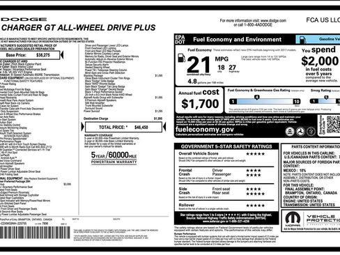 Used 2022 Dodge Charger GT w/ Plus Group AWD/4WD image 2