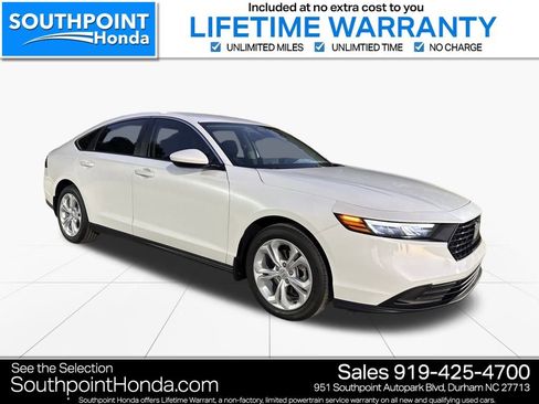 New 2025 Honda Accord LX image 1