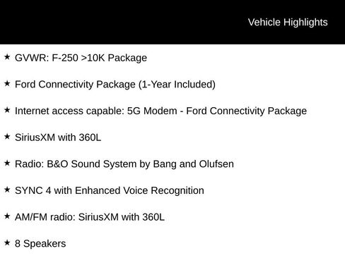 New 2026 Ford F250 Lariat w/ Chrome Package image 16