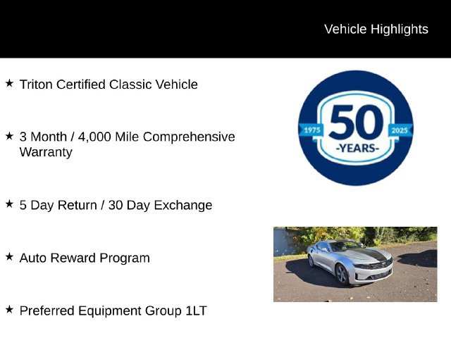 Used 2019 Chevrolet Camaro LT RWD image 6