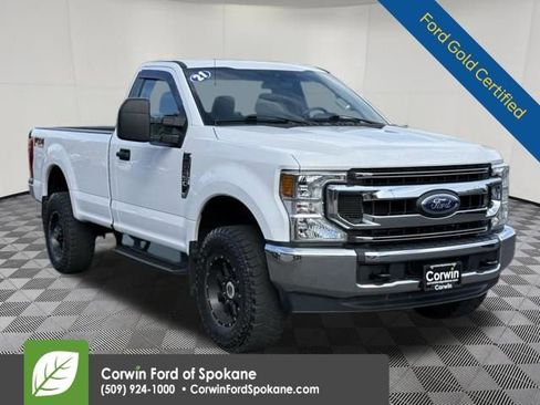 Certified 2021 Ford F350 XL w/ Power Equipment Group AWD/4WD image 1