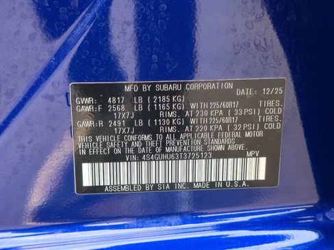 Used 2026 Subaru Crosstrek 2.5i Wilderness AWD/4WD image 34