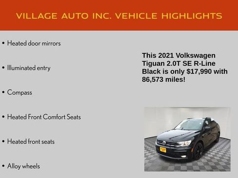 Used 2021 Volkswagen Tiguan SE R-Line image 28
