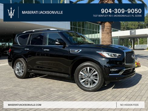 Used 2022 INFINITI QX80 Luxe w/ Cargo Package AWD/4WD image 1
