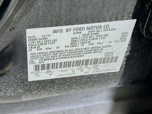 Used 2022 Ford Explorer Timberline AWD/4WD image 38