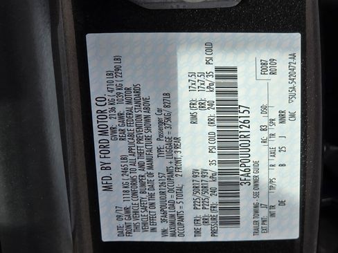 Used 2018 Ford Fusion S image 35