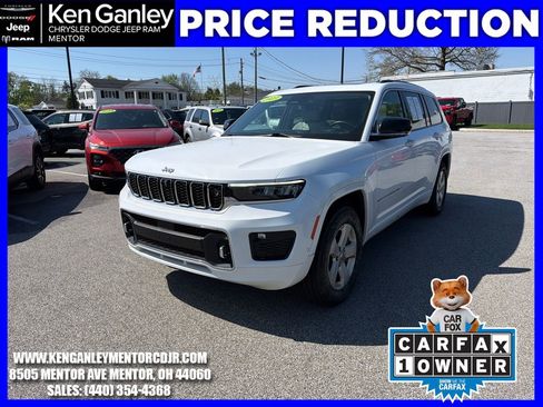Used 2023 Jeep Grand Cherokee L Overland w/ Advanced Protech Group III AWD/4WD image 3