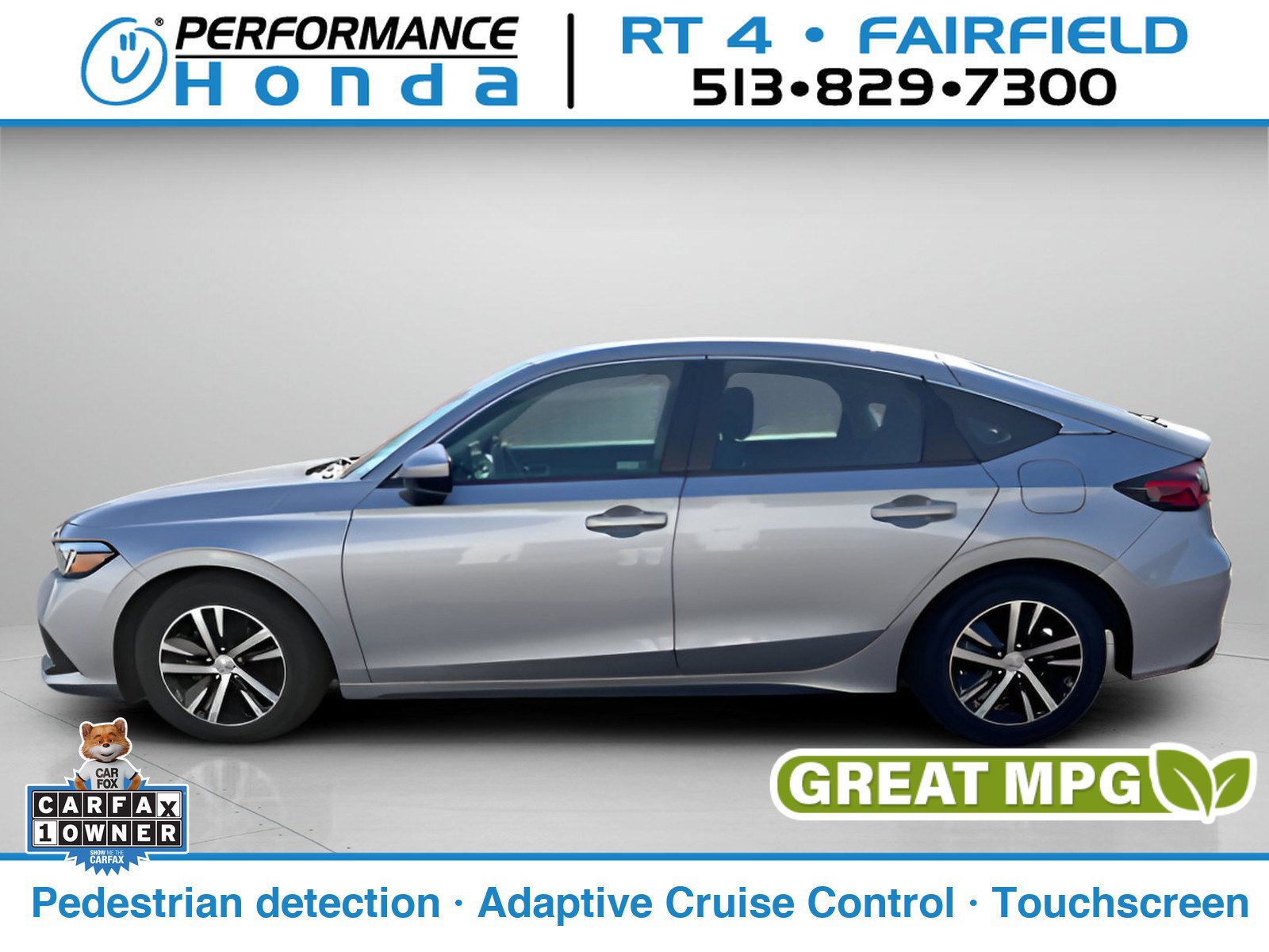 Used 2023 Honda Civic LX image 1
