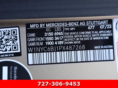 Certified 2023 Mercedes-Benz G 550 w/ Seat Comfort Package image 31