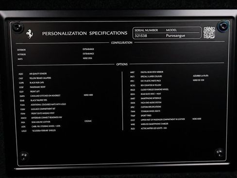 Used 2025 Ferrari Purosangue AWD/4WD image 65
