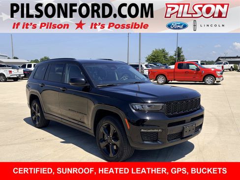 Used 2023 Jeep Grand Cherokee L Limited w/ Black Appearance Package AWD/4WD image 1