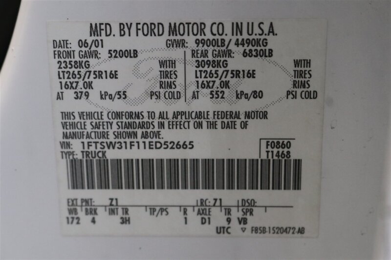 Used 2001 Ford F350 XLT AWD/4WD image 92