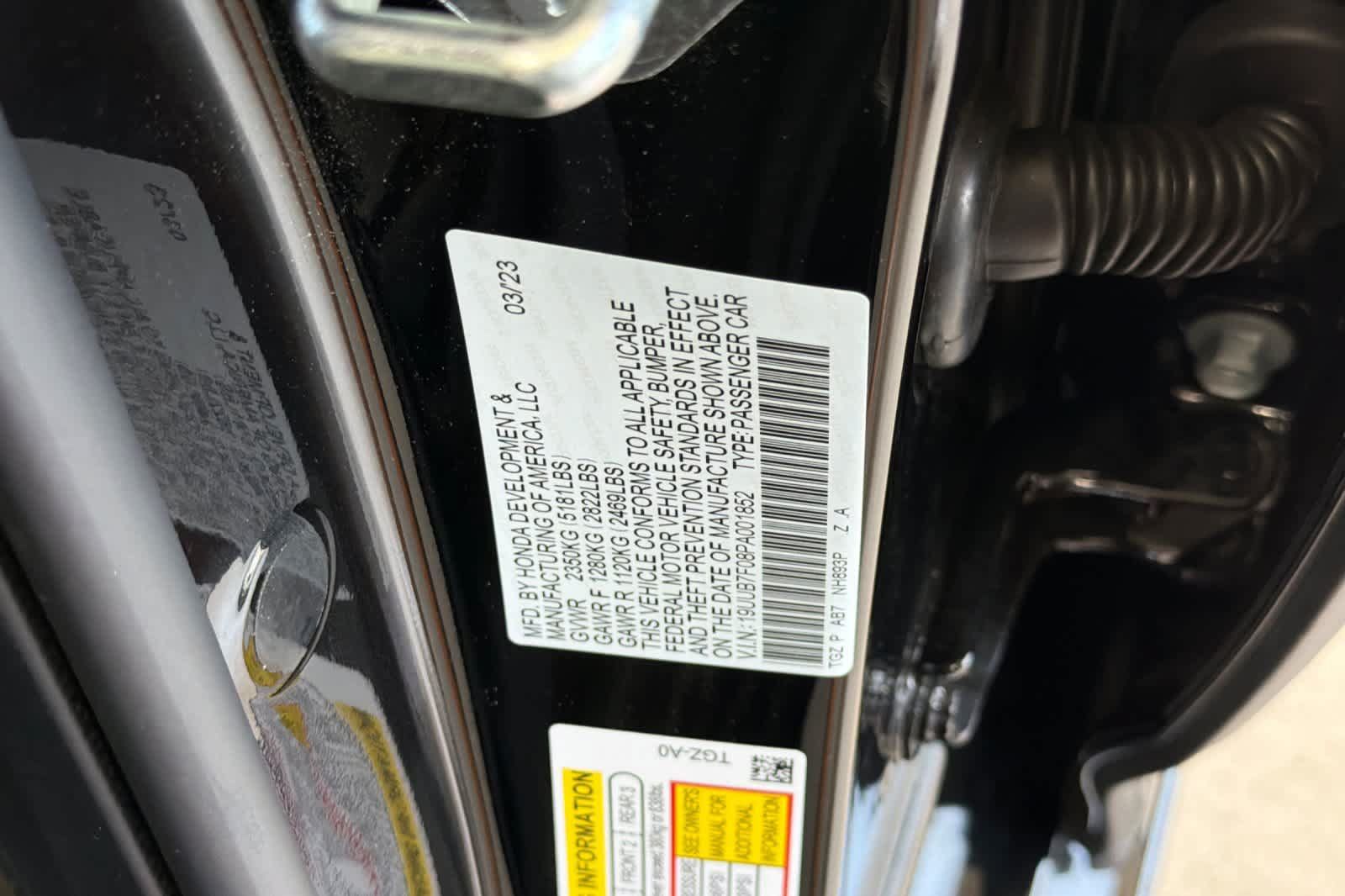 Used 2023 Acura TLX Type S AWD/4WD image 34