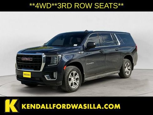 Used 2022 GMC Yukon XL SLE w/ Gmc Pro Safety Plus Package AWD/4WD image 1