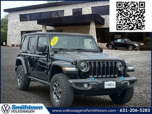 Used 2023 Jeep Wrangler Unlimited Rubicon 4xe w/ Cold Weather Group AWD/4WD image 1