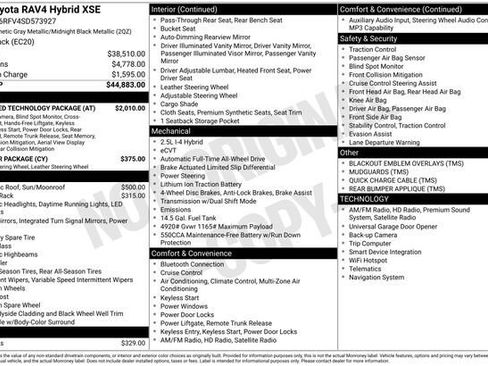 Certified 2025 Toyota RAV4 XSE w/ Advanced Technology Package AWD/4WD image 35