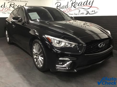 Used 2023 INFINITI Q50 Luxe AWD/4WD image 3