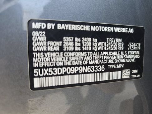 Used 2023 BMW X3 xDrive30i w/ Premium Package AWD/4WD image 40