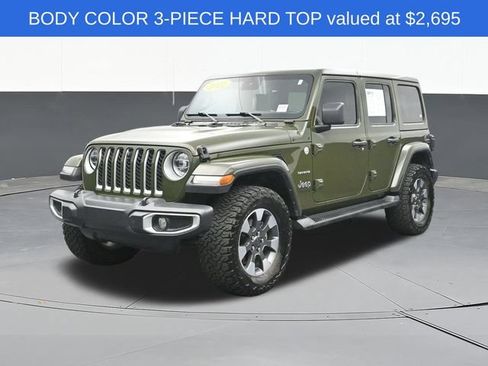 Used 2022 Jeep Wrangler Unlimited Sahara AWD/4WD image 4