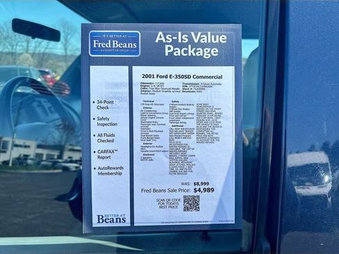 Used 2001 Ford E-350 and Econoline 350 Super Duty RWD image 35