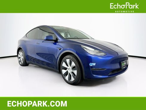 Used 2021 Tesla Model Y Long Range AWD/4WD image 1