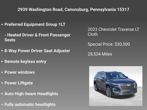 Certified 2023 Chevrolet Traverse LT image 5