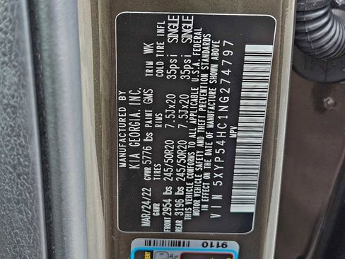 Used 2022 Kia Telluride SX w/ Towing Package FWD image 31