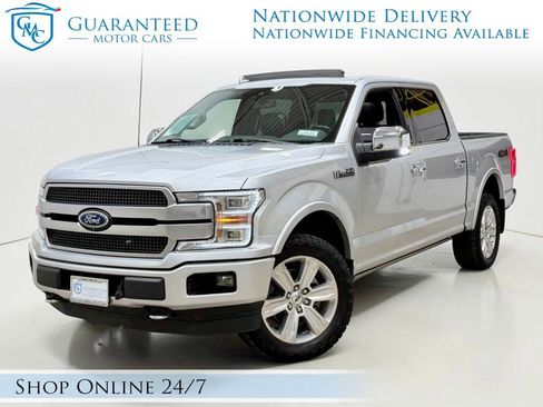 Used 2019 Ford F150 Platinum w/ Technology Package AWD/4WD image 3
