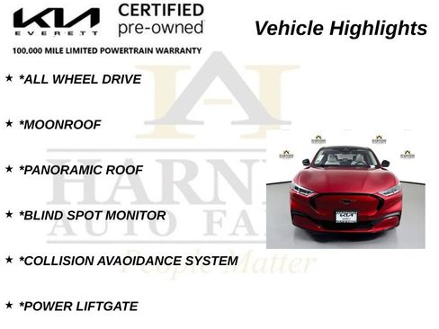 Used 2021 Ford Mustang Mach-E Premium AWD/4WD image 9