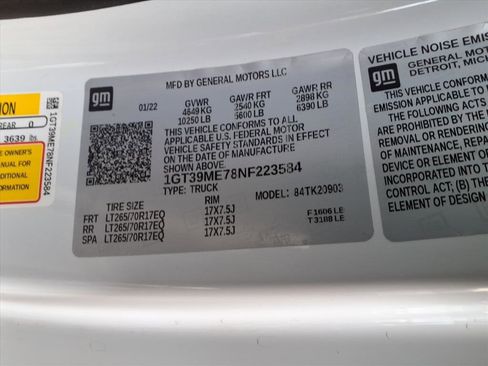 Used 2022 GMC Sierra 2500 SLE w/ SLE Convenience Package AWD/4WD image 31