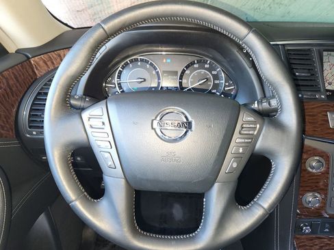 Certified 2019 Nissan Armada Platinum w/ Captain's Chairs Package image 27