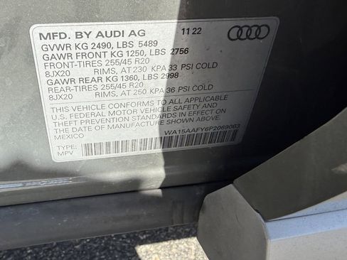Used 2023 Audi Q5 2.0T Premium Plus w/ Premium Plus Package AWD/4WD image 6