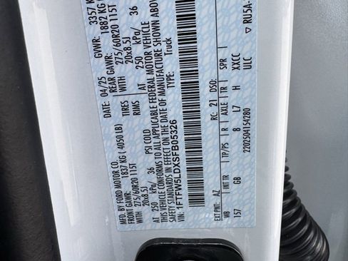 New 2025 Ford F150 Lariat w/ Equipment Group 502A High image 49