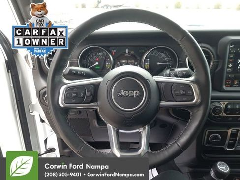 Used 2022 Jeep Wrangler Unlimited Sahara 4xe w/ Cold Weather Group image 14