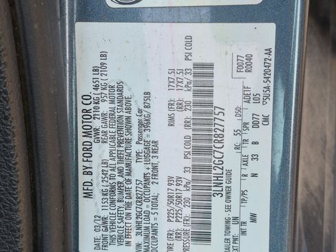 Used 2012 Lincoln MKZ FWD image 35