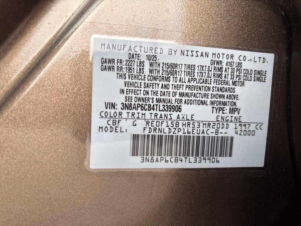 Certified 2026 Nissan Kicks SV w/ SV Premium Package AWD/4WD image 10